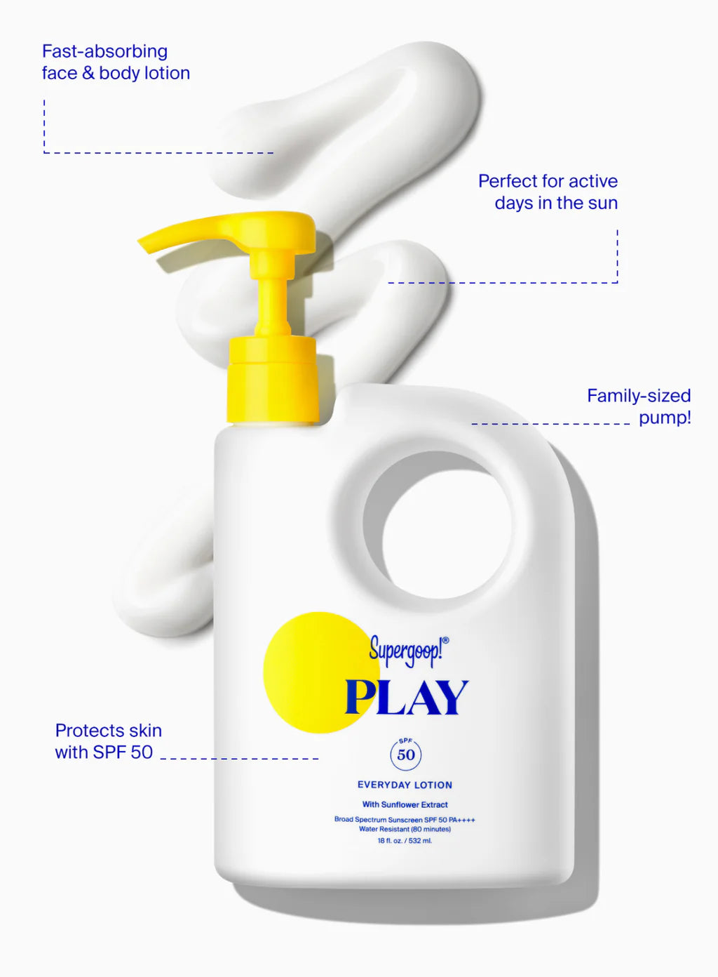 Supergoop - PLAY Everyday Lotion SPF 50, 3-Pack